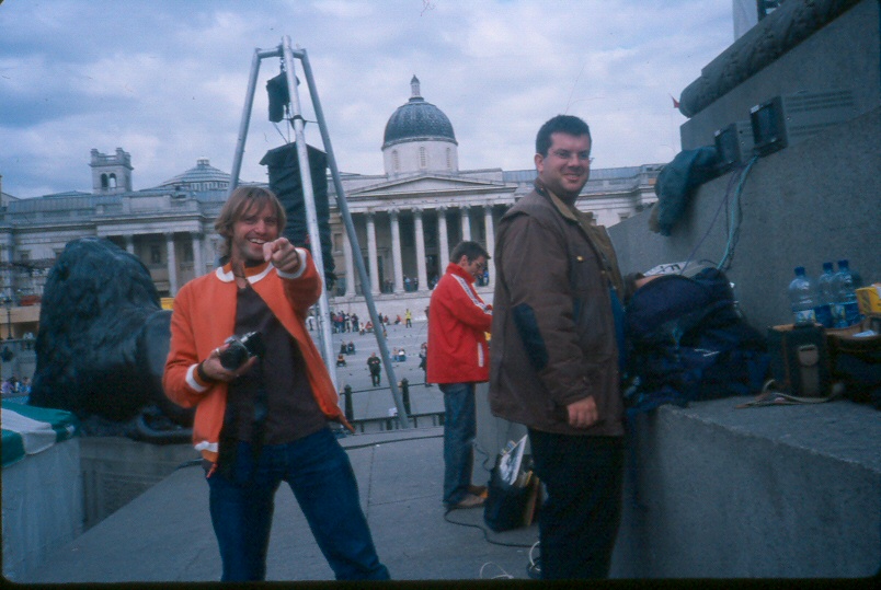 raya in trafalgar square